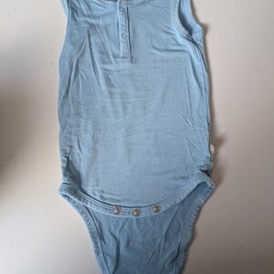 Brand new Kyte Baby Blue Sleeveless Onesie